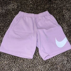 Nike swoosh shorts